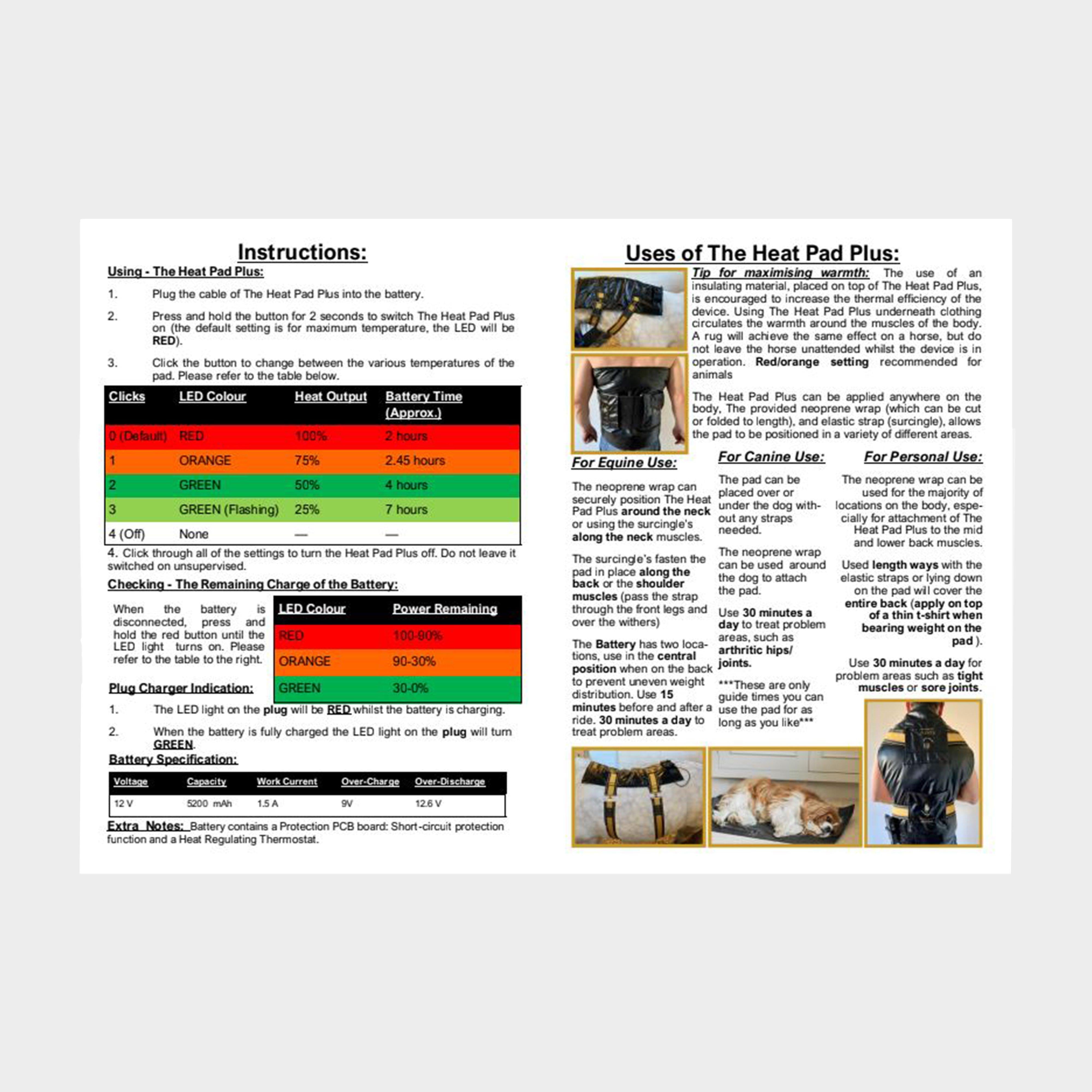 Heat Pad Plus