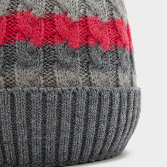 Women's Bute Waterproof Beanie Hat Pink