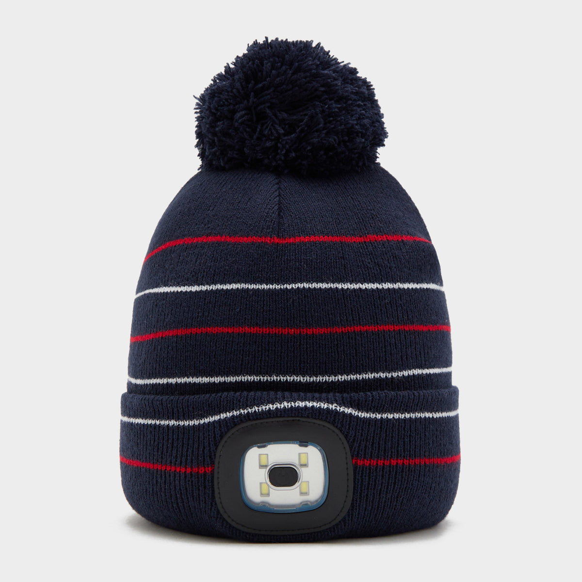 Kids' Vision Stripe LED Pom Hat