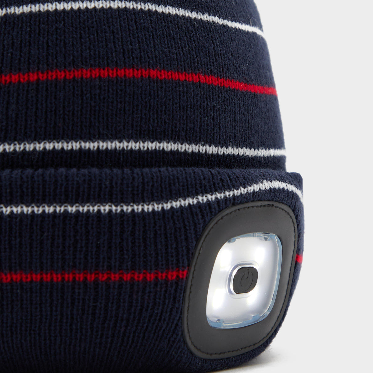 Kids' Vision Stripe LED Pom Hat