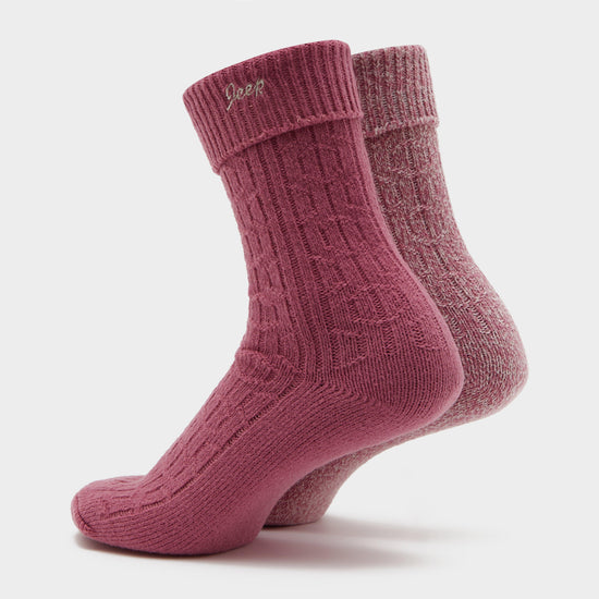 Women's Super Soft Turn Over Top Boot Socks