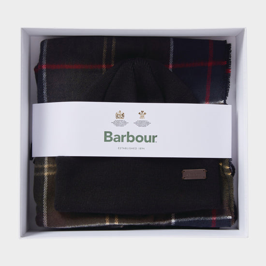 Mens Swinton Beanie & Galingale Scarf Gift Set Classic