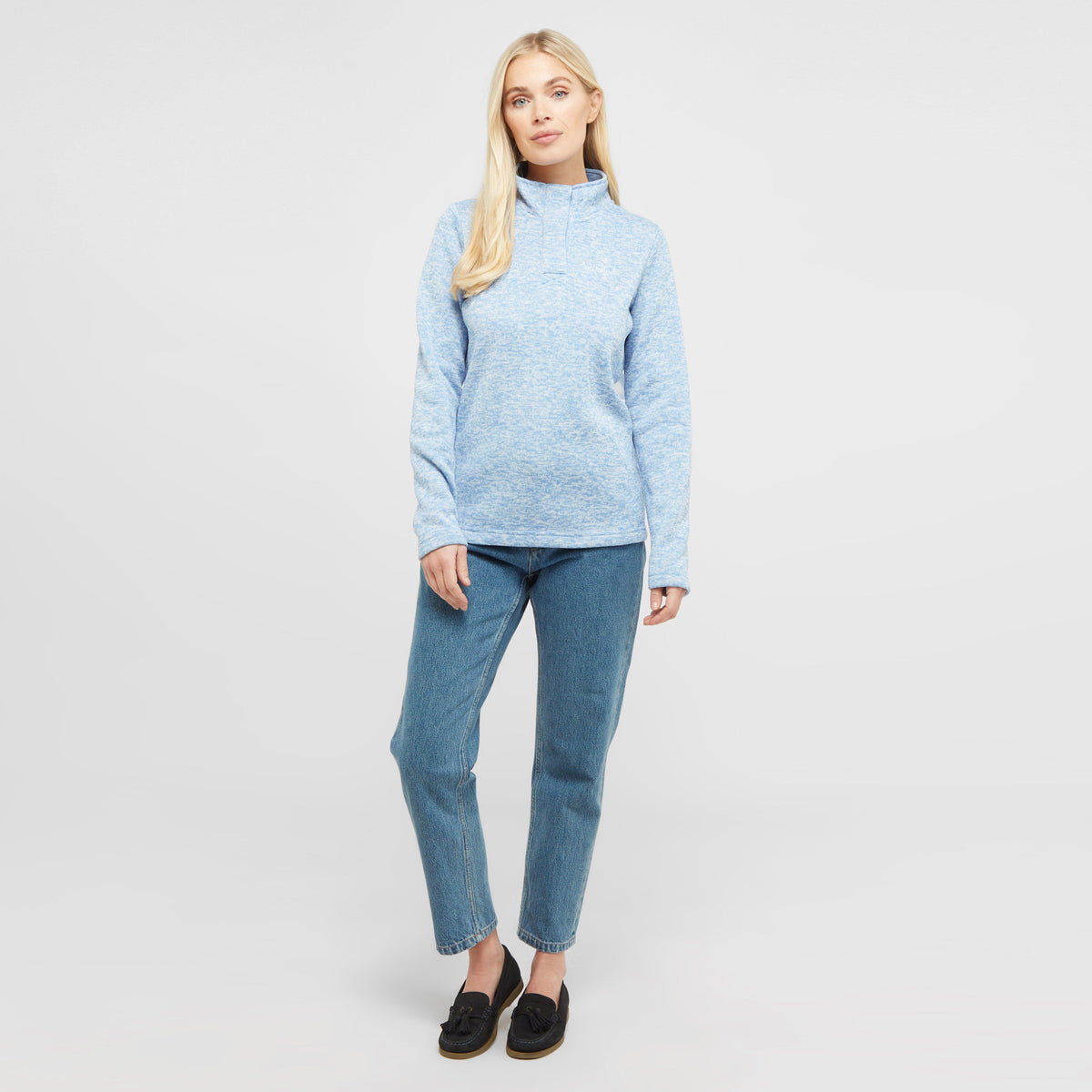 Women’s Safi Recycled Button Neck Fleece