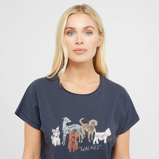 Women's Walkies Front Print Graphic T-shirt