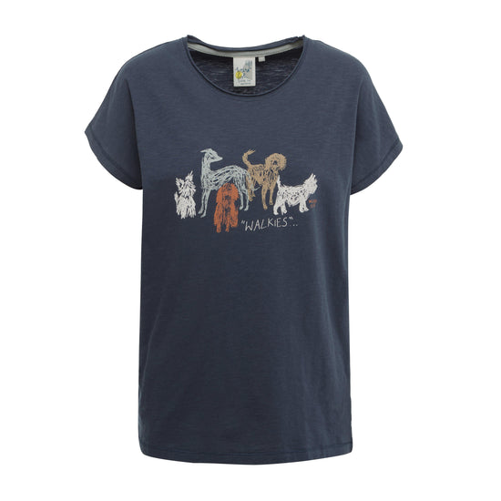 Women's Walkies Front Print Graphic T-shirt