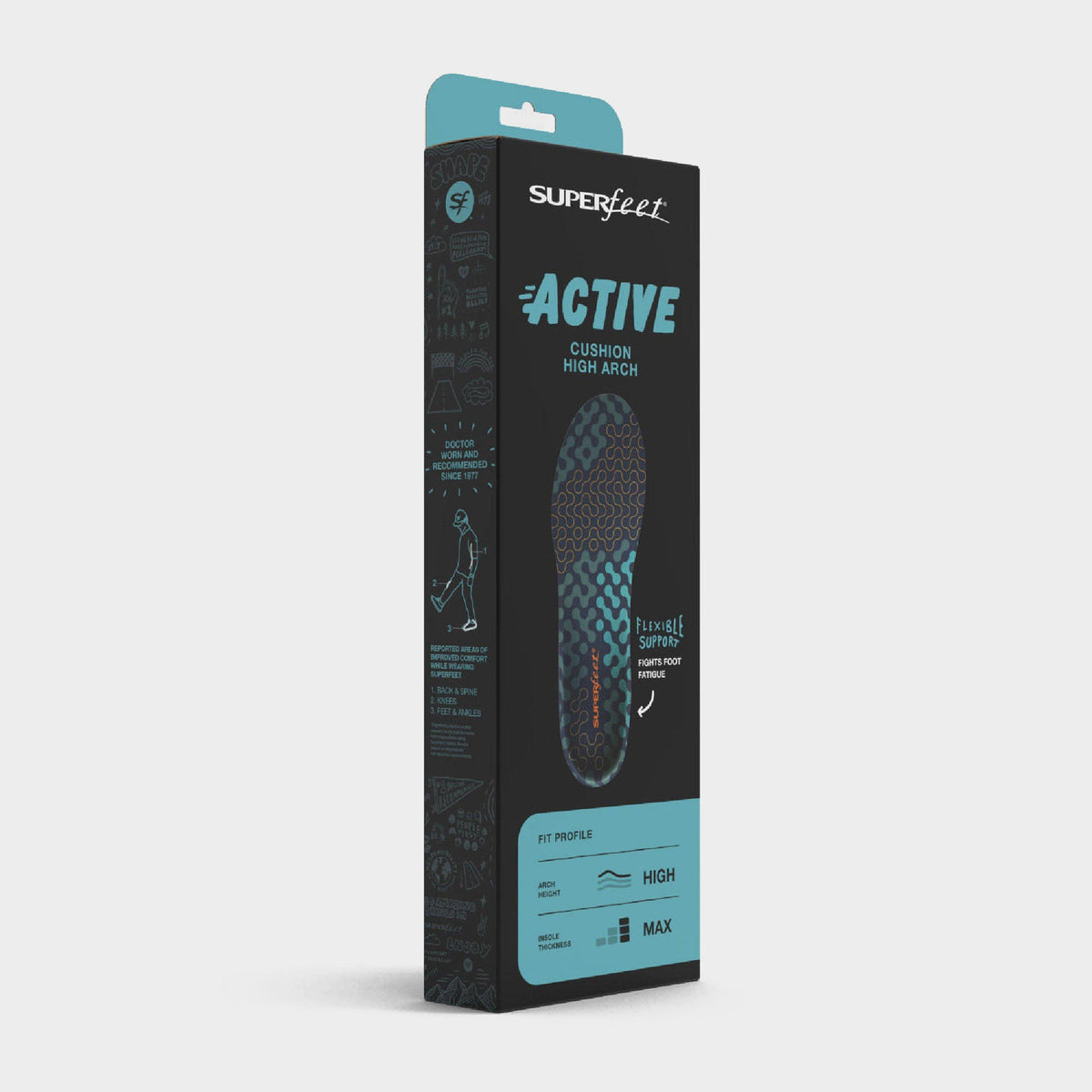 Active Cushion High Arch Insoles