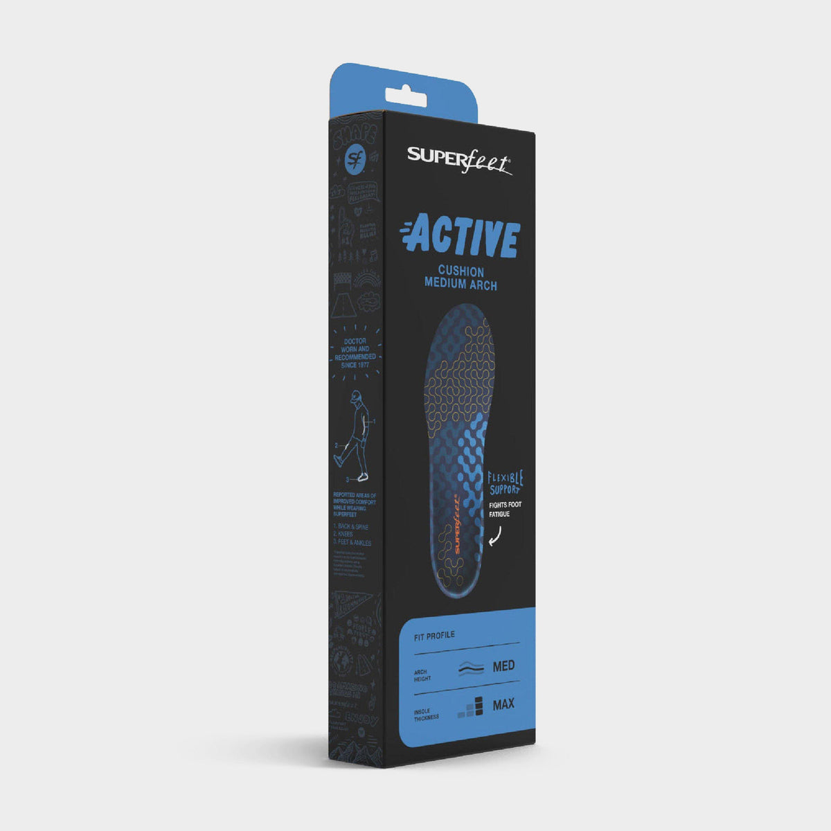 Active Cushion Medium Arch Insoles