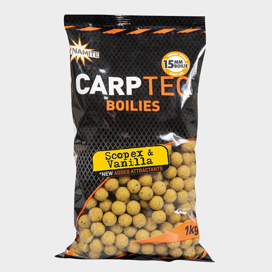 Carp-Tec Scopex & Vanilla Boilies 15mm 900g