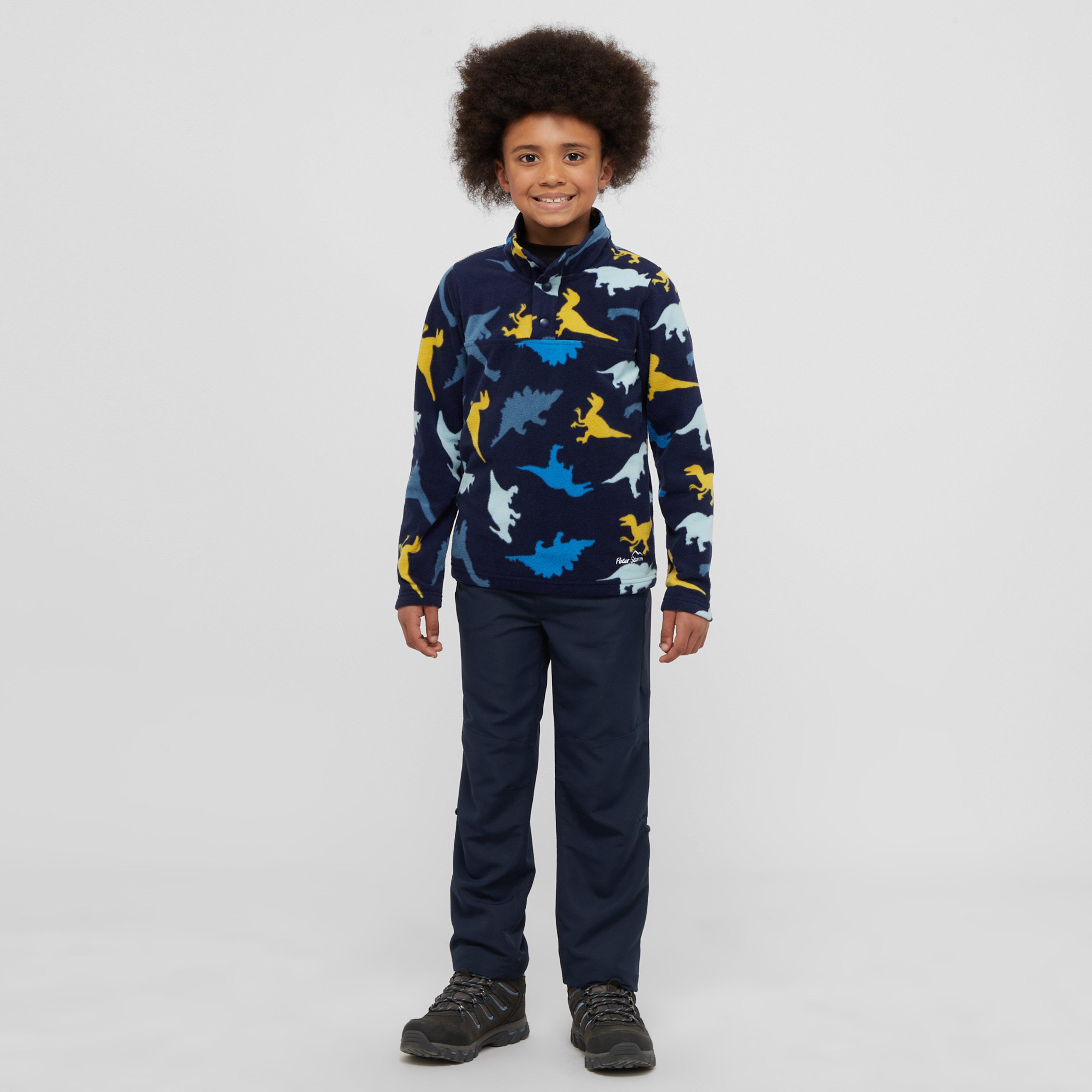 Kids’ Dinosaur Snap Fleece