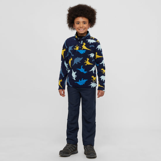Kids’ Dinosaur Snap Fleece