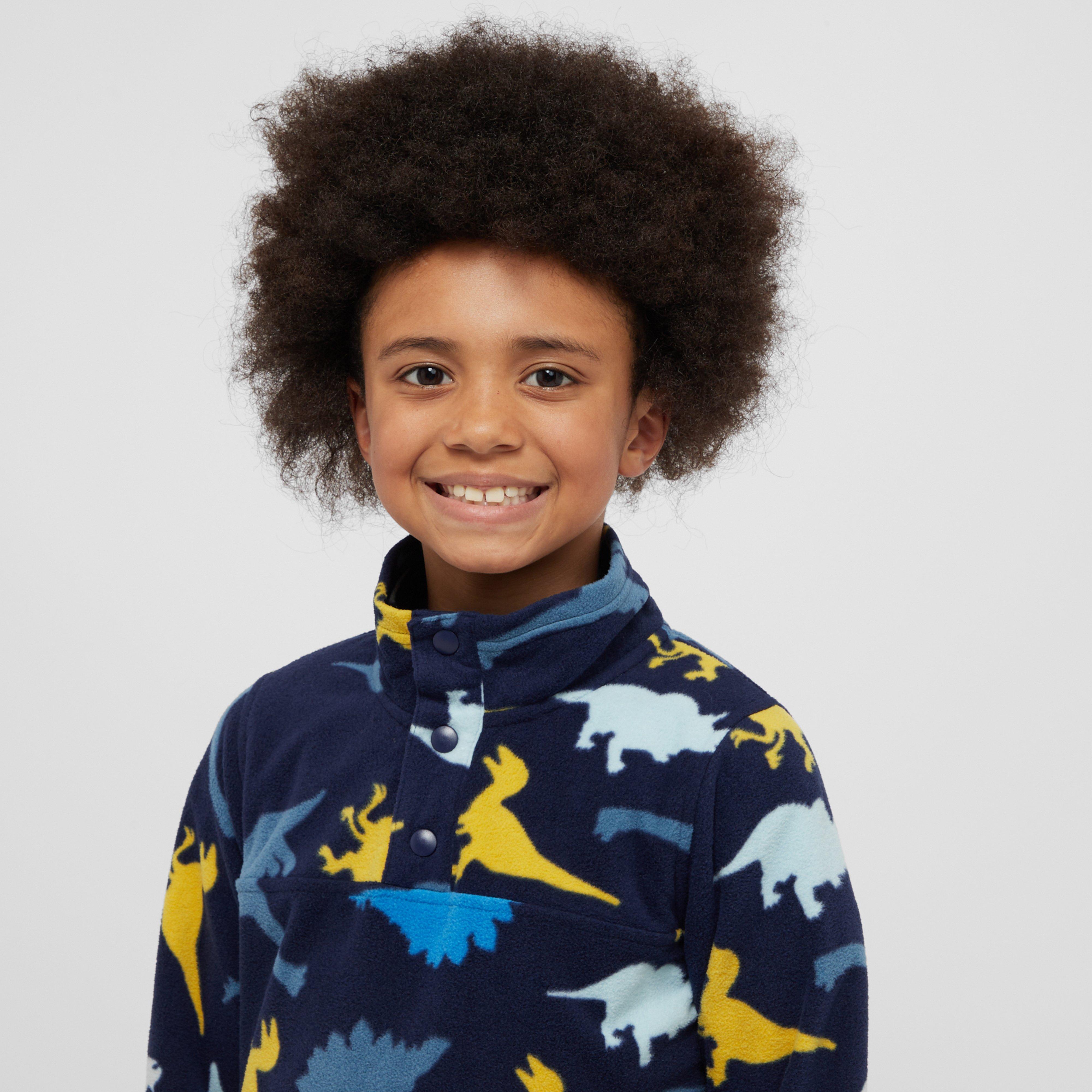 Kids’ Dinosaur Snap Fleece