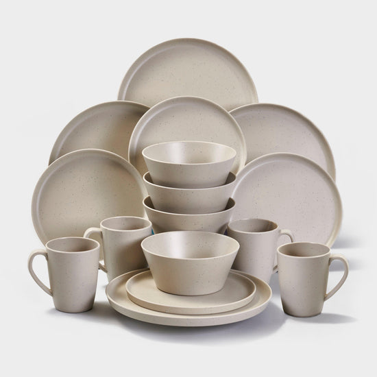16 Piece Melamine Tableware Set