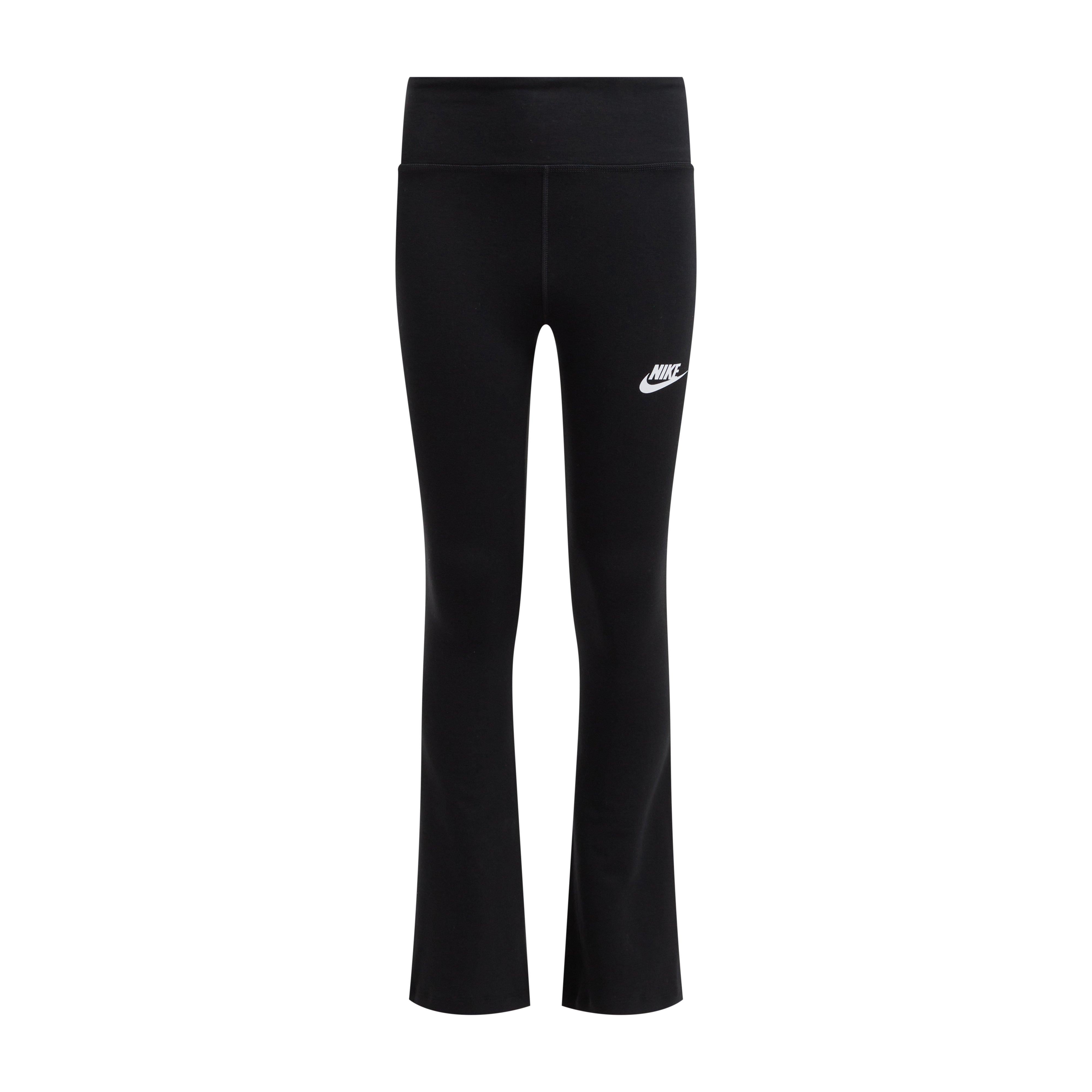 Girls' High-Waisted Flared Leggings