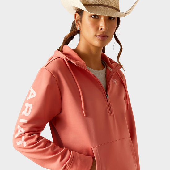 Womens Tek Hoodie 1/2 Zip Hoodie
