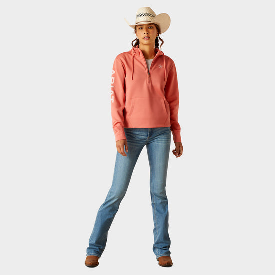 Womens Tek Hoodie 1/2 Zip Hoodie