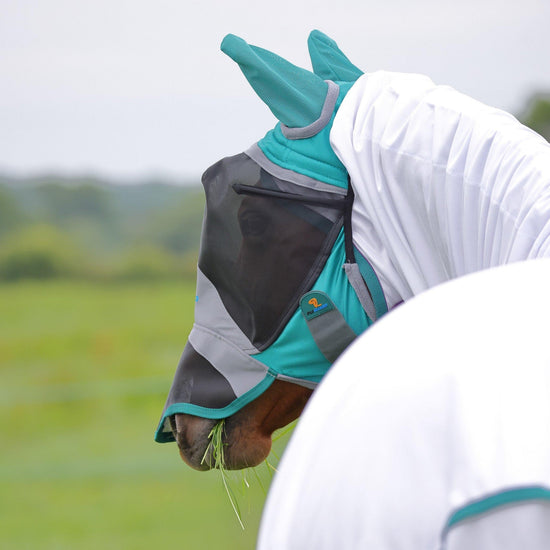 Fine Mesh Fly Veil with Ear and Nose