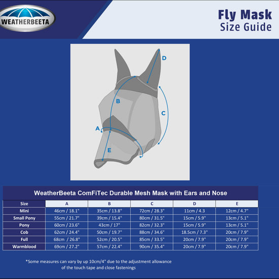 ComFiTec deluxe Durable Mesh Mask With Ears & Nose