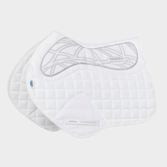 Ultra Grip Jump Saddle Pad White