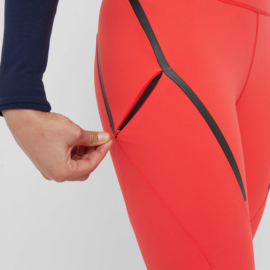 Women’s Toulon Lifestyle Tights Red