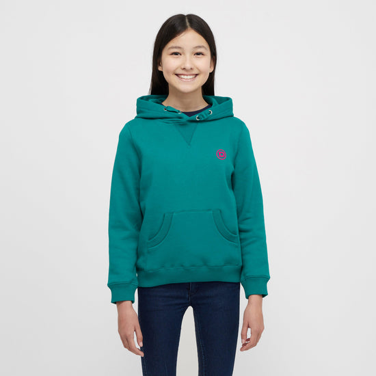 Kids Camile Contrast Tie Hoodie