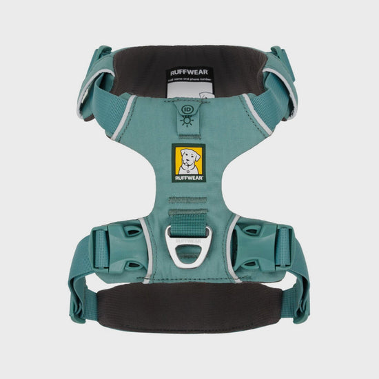 Front Range Dog Harness River Rock Green