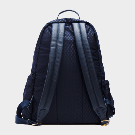 Burghley Backpack Ink Navy Monogram
