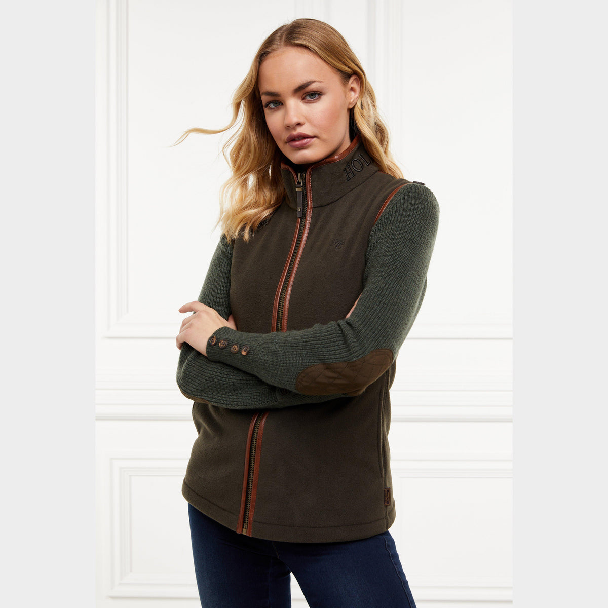 Womens Country Fleece Gilet