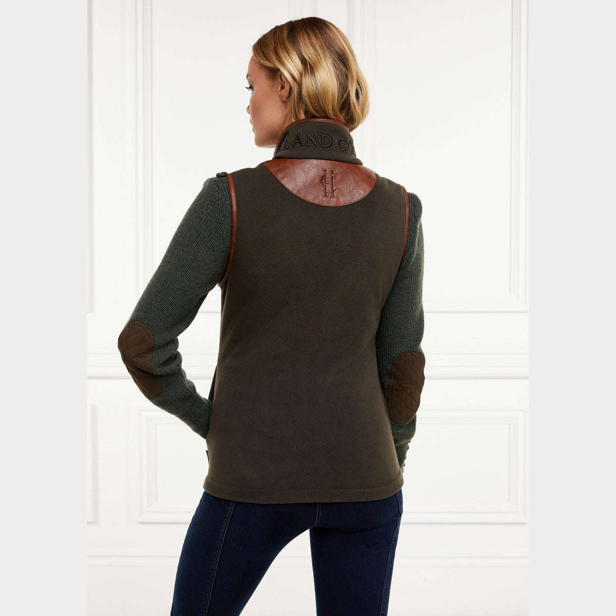 Womens Country Fleece Gilet