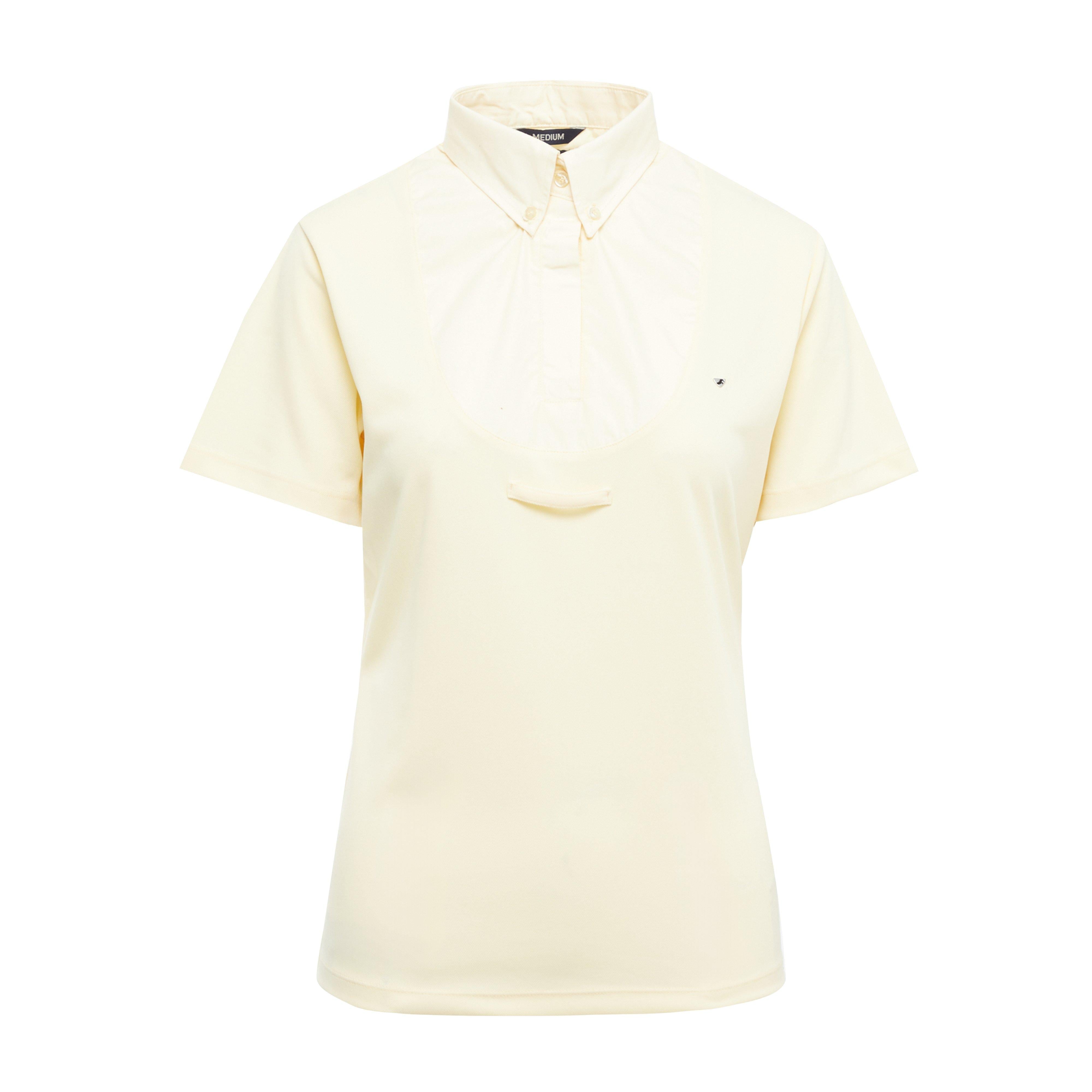 Women’s Short Sleeve Tie Shirt Yellow