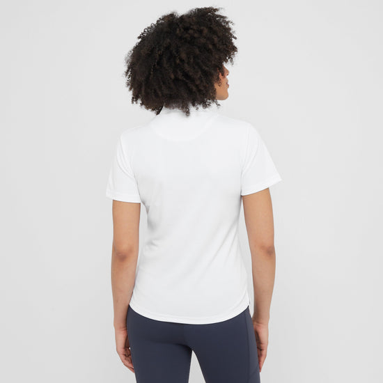 Women’s Short Sleeve Stock Shirt White