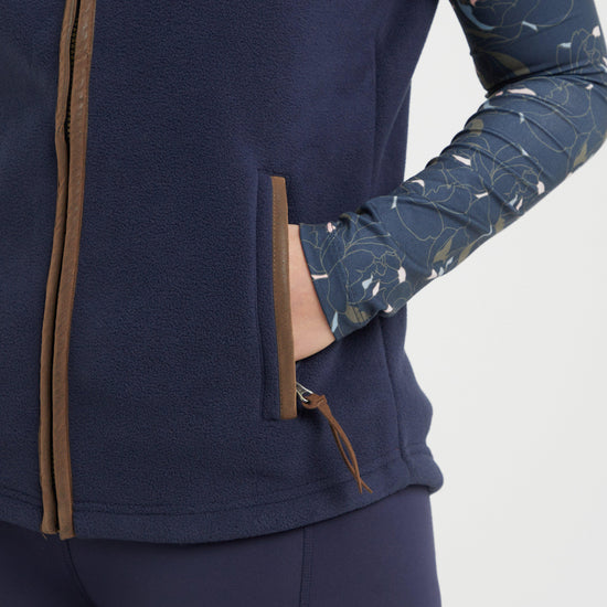 Women’s Fleece Gilet Navy
