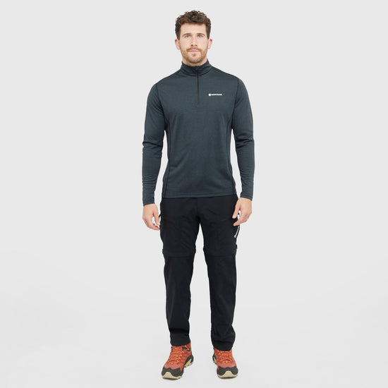 Men’s Dart Zip Neck T-Shirt