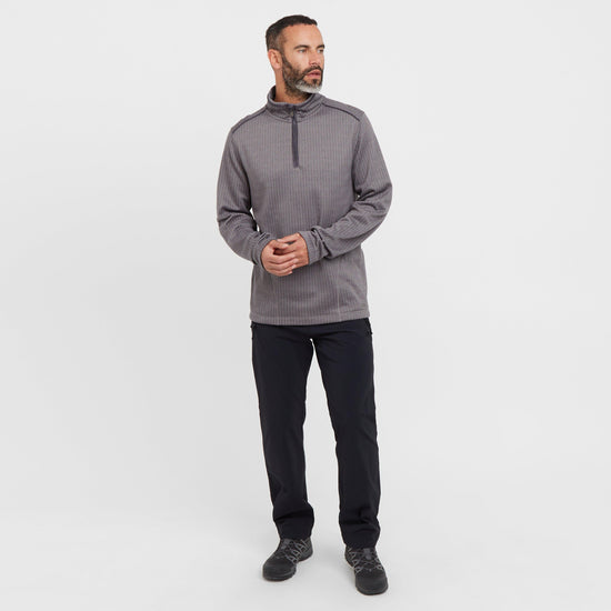 Men’s Sterling Herringbone 1/4 Zip Fleece
