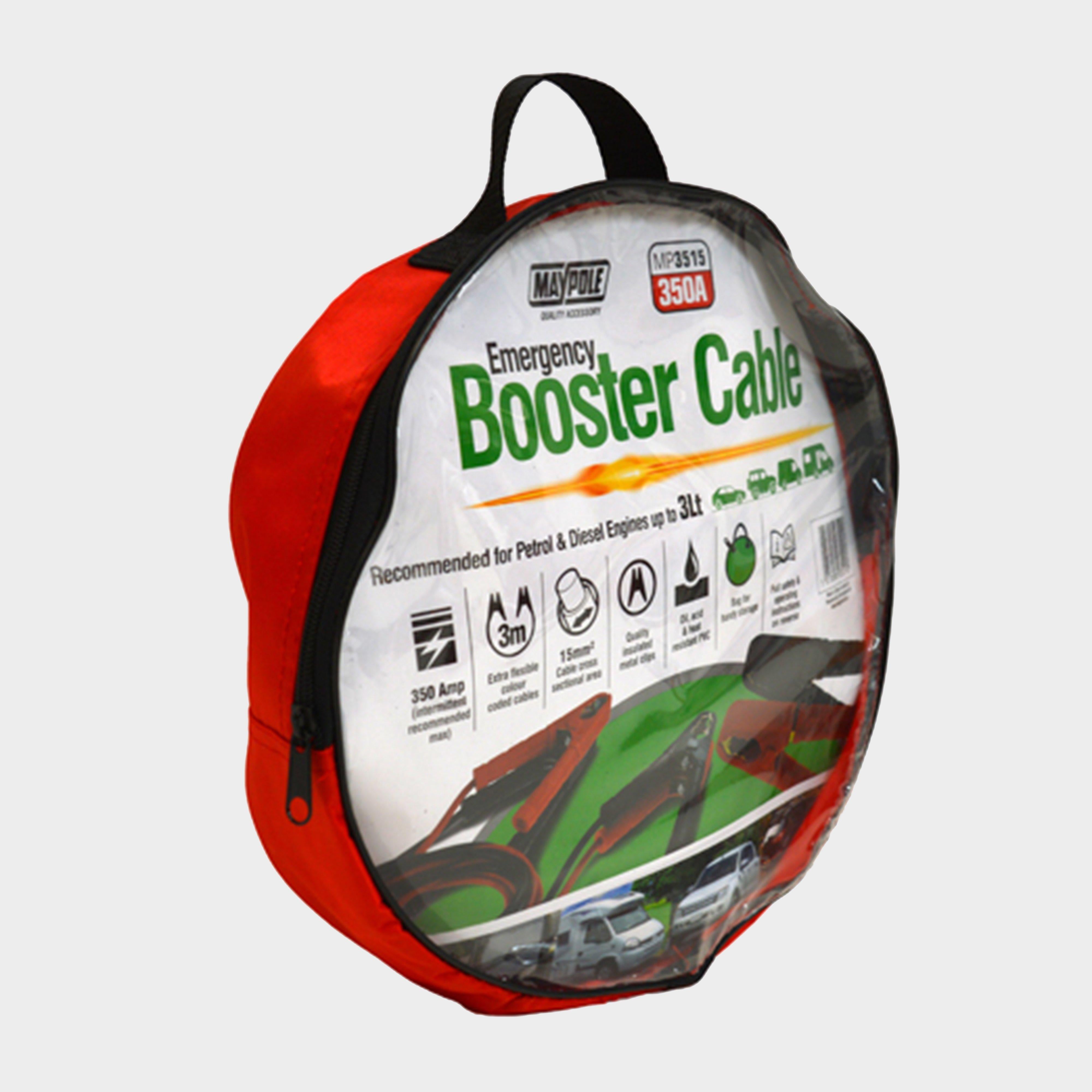 15mm² X 2m Emergency Jump Leads 350A