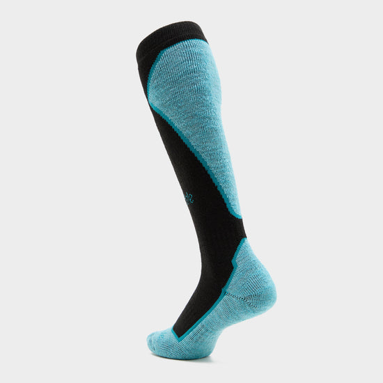Women's Ski Midweight+ Merino Endurance Over Calf Socks