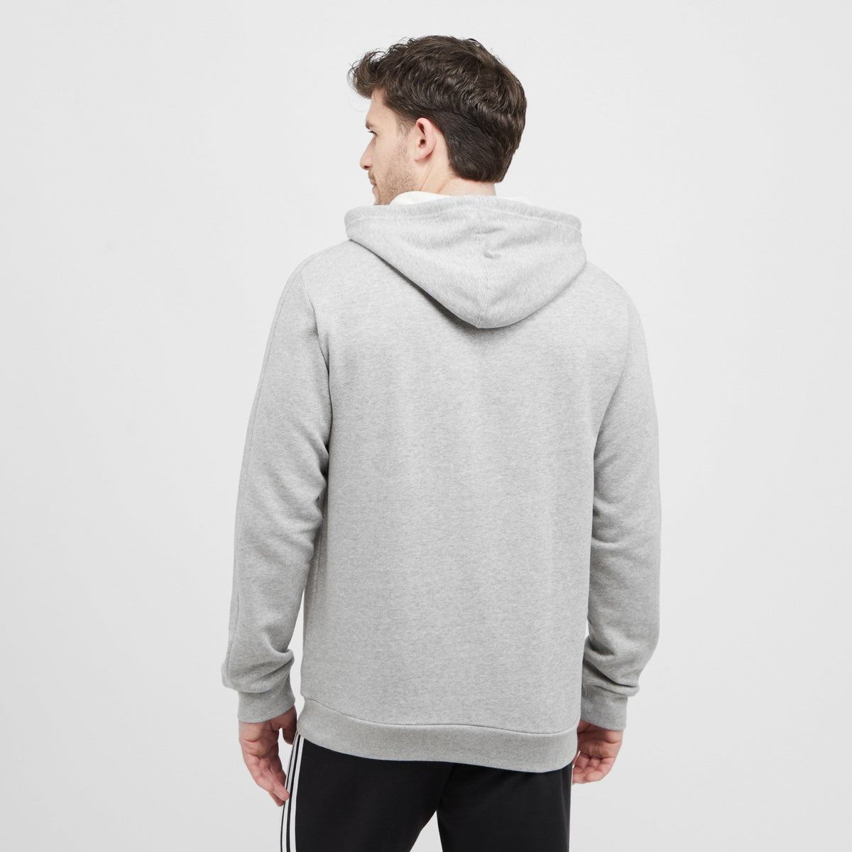Men's Essentials Fleece 3-Stripes Hoodie
