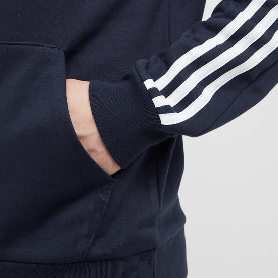 Men's Essentials Fleece 3-Stripes Hoodie