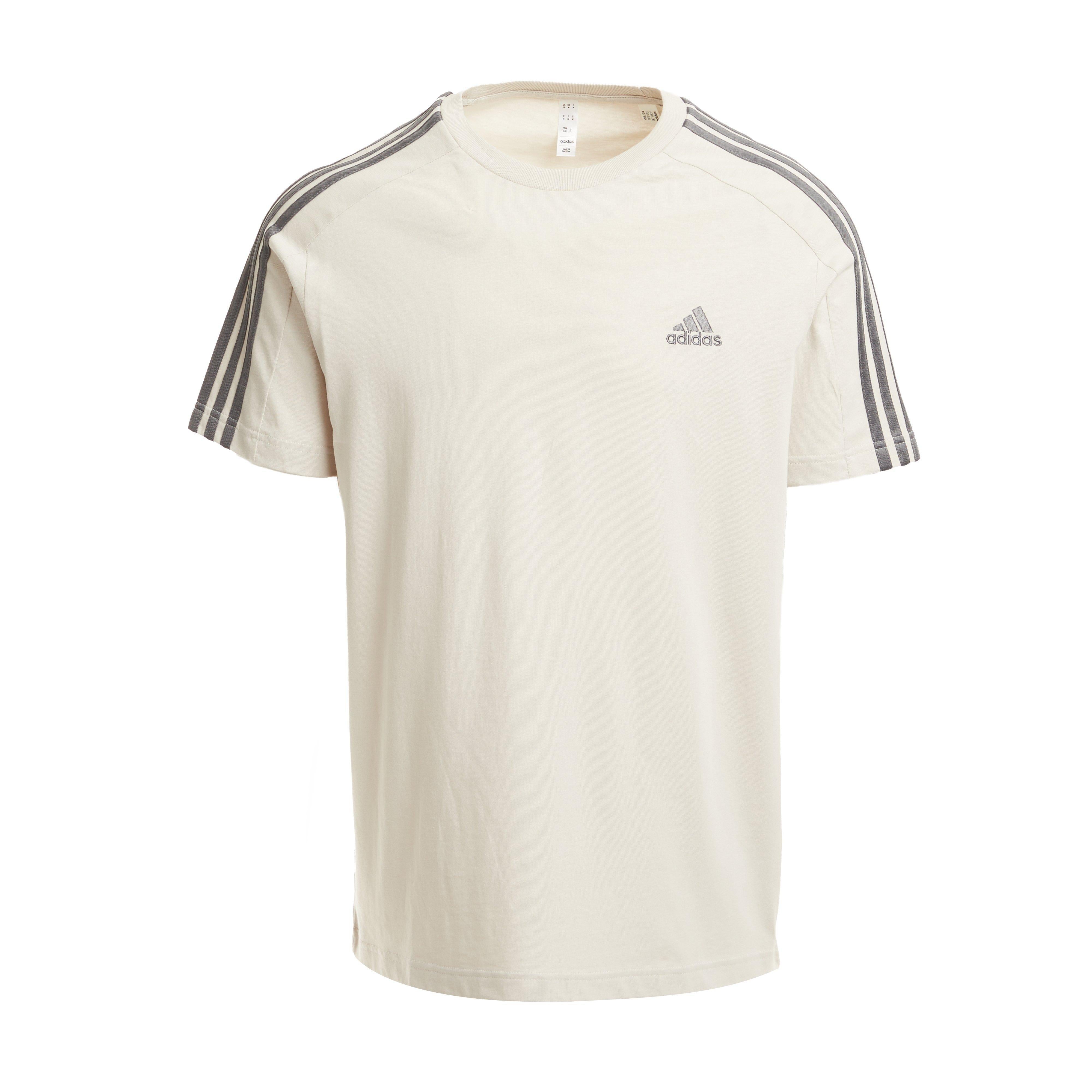 Men’s 3 Stripes Single Jersey T-Shirt