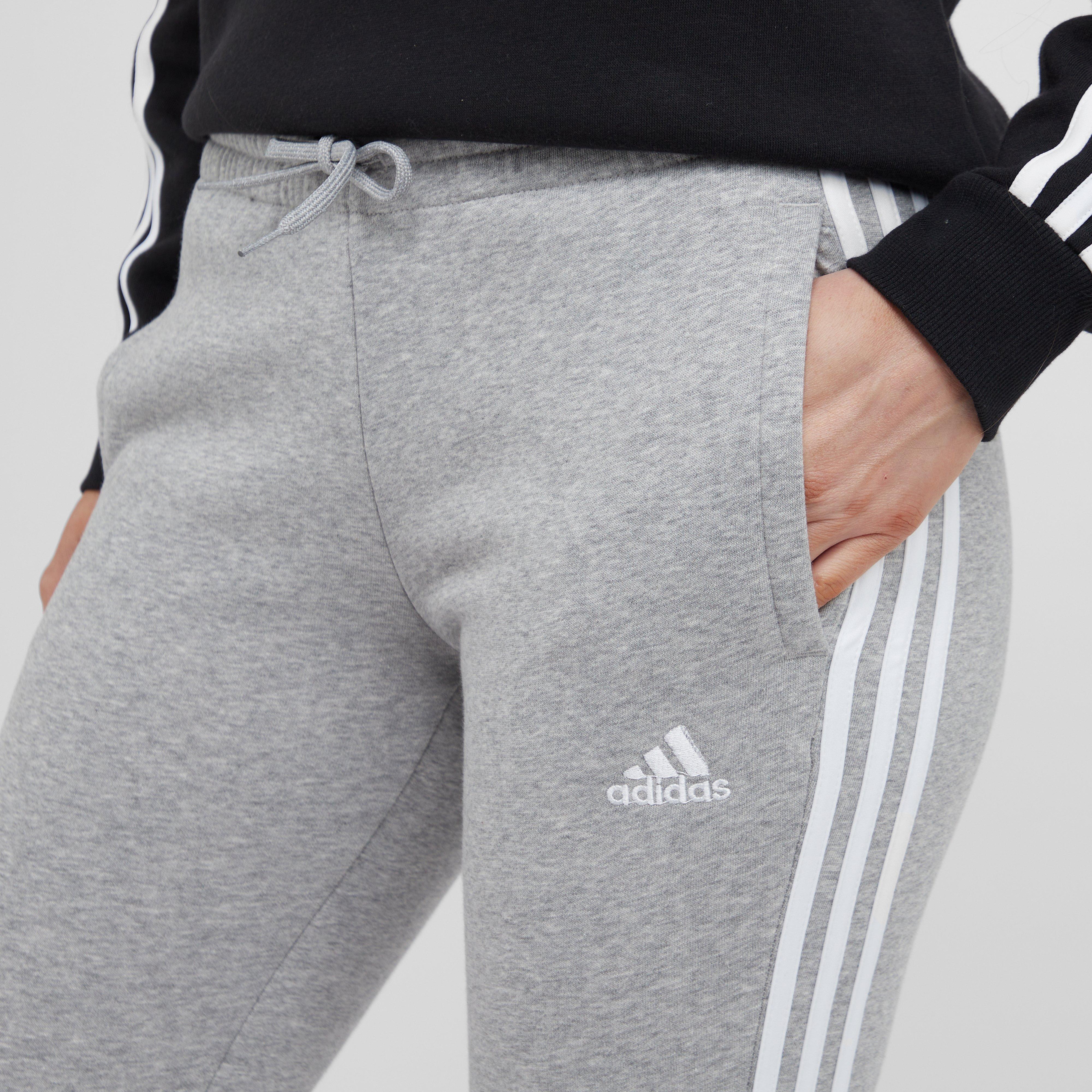 Women's 3 Stripe Fleece Jogging Bottoms