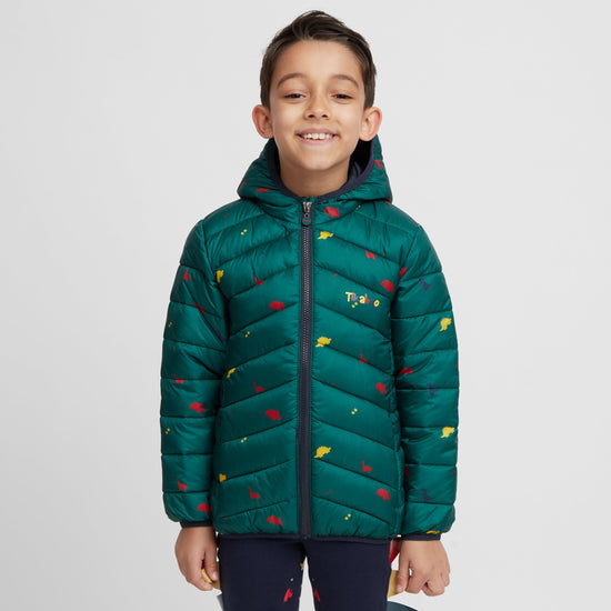 Kids' Padded Dino Coat