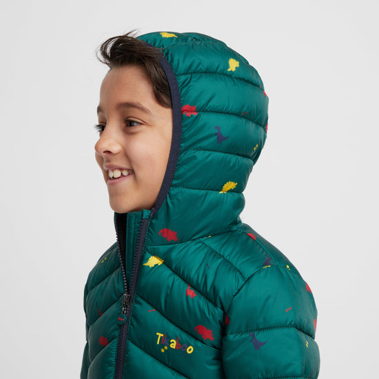 Kids' Padded Dino Coat