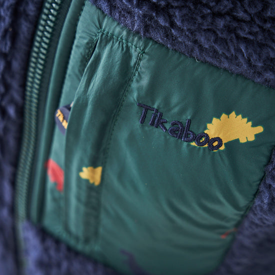 Kids' Full Zip Dino Fleece