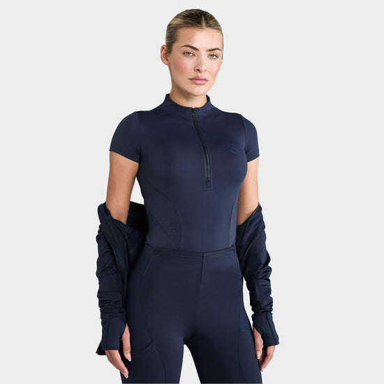 Women’s Short Sleeve Baselayer Navy