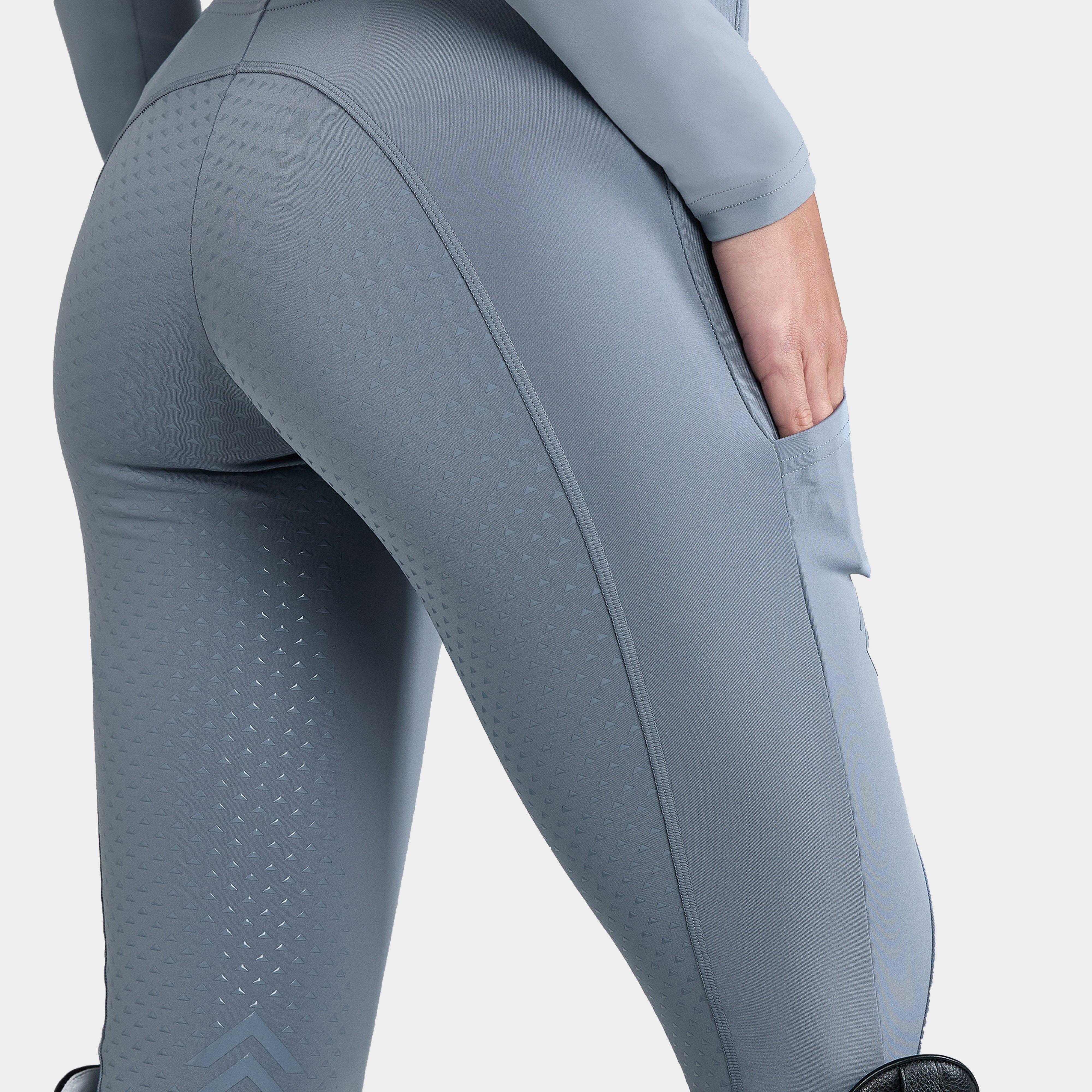 Women’s Core Full Seat Riding Leggings Ash Blue