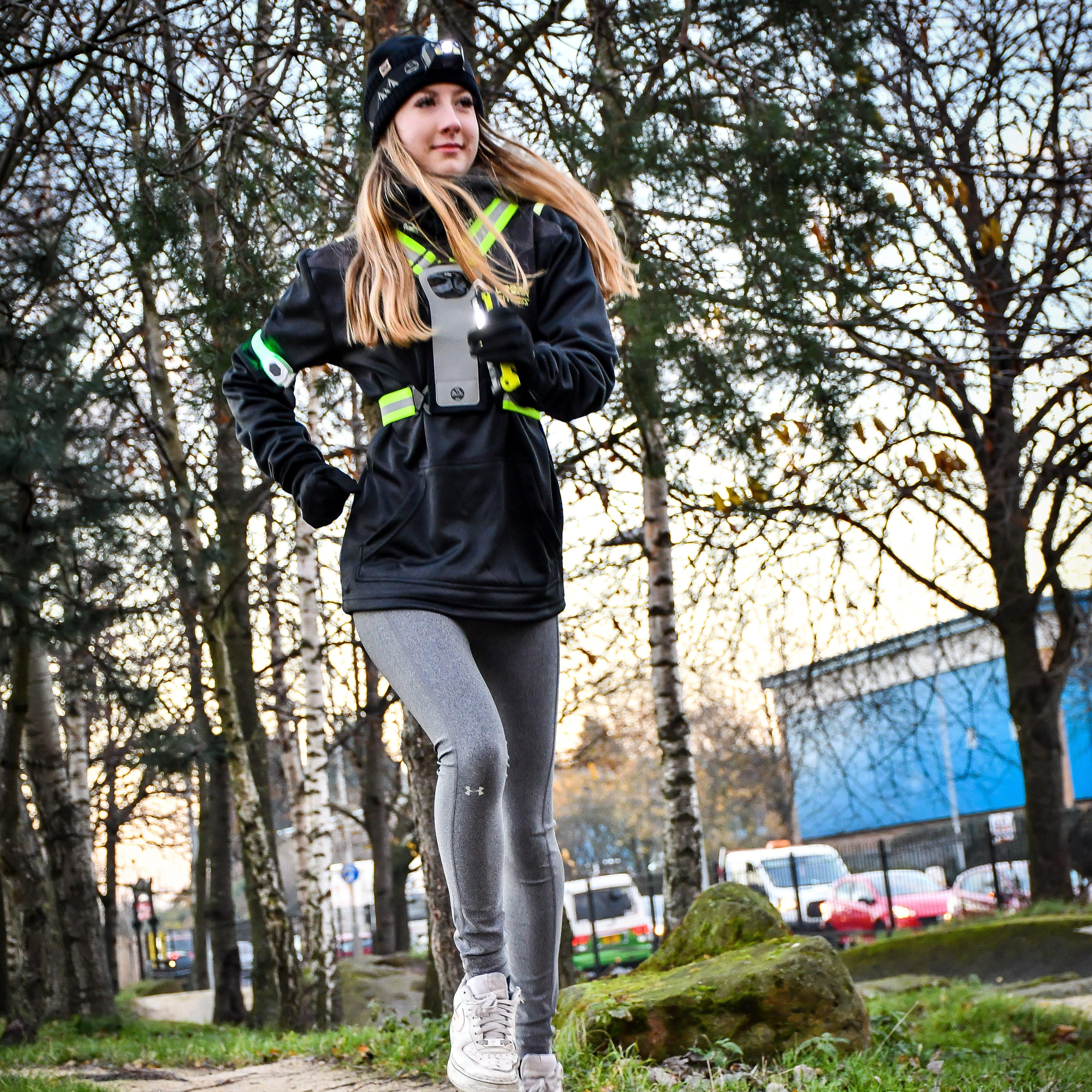 Reflective Vest Phone Holder