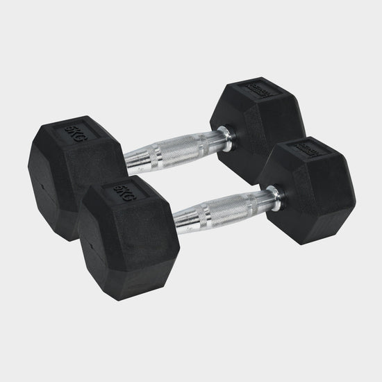 Pro Hex Dumbbells Pair 5kg