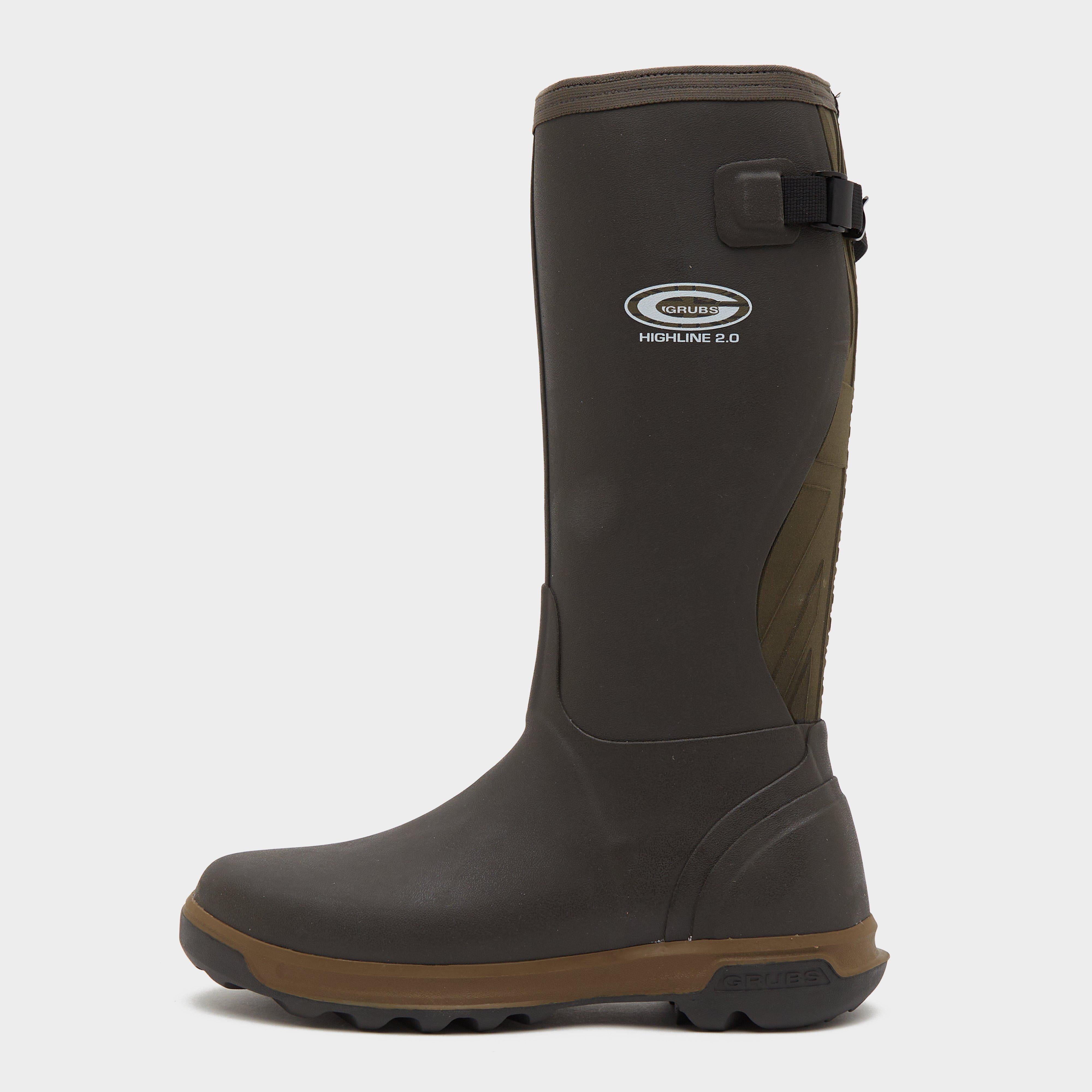 Mens Highline 2.0 Wellington Boots Mahogany