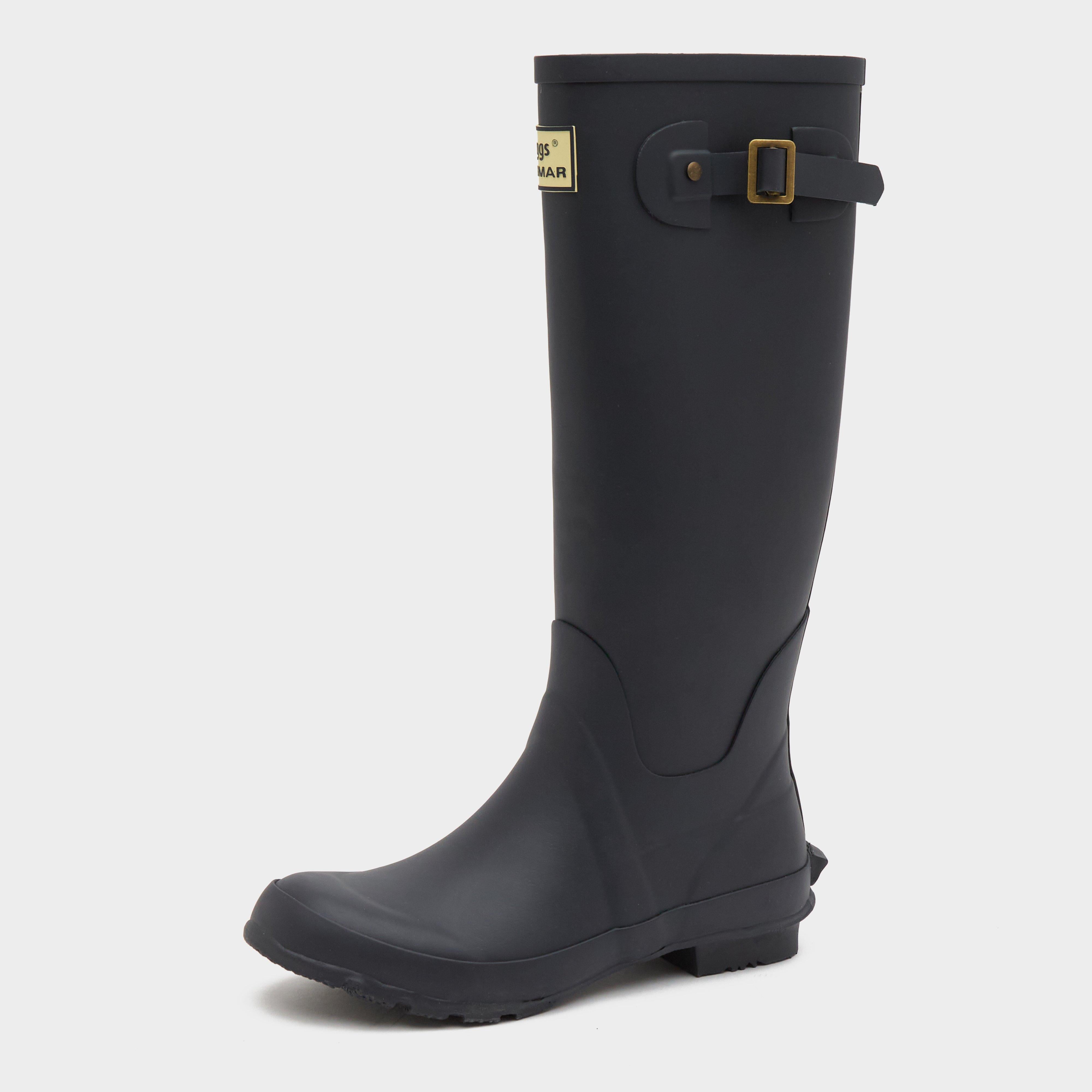 Womens Braemar Wellington Boots Navy