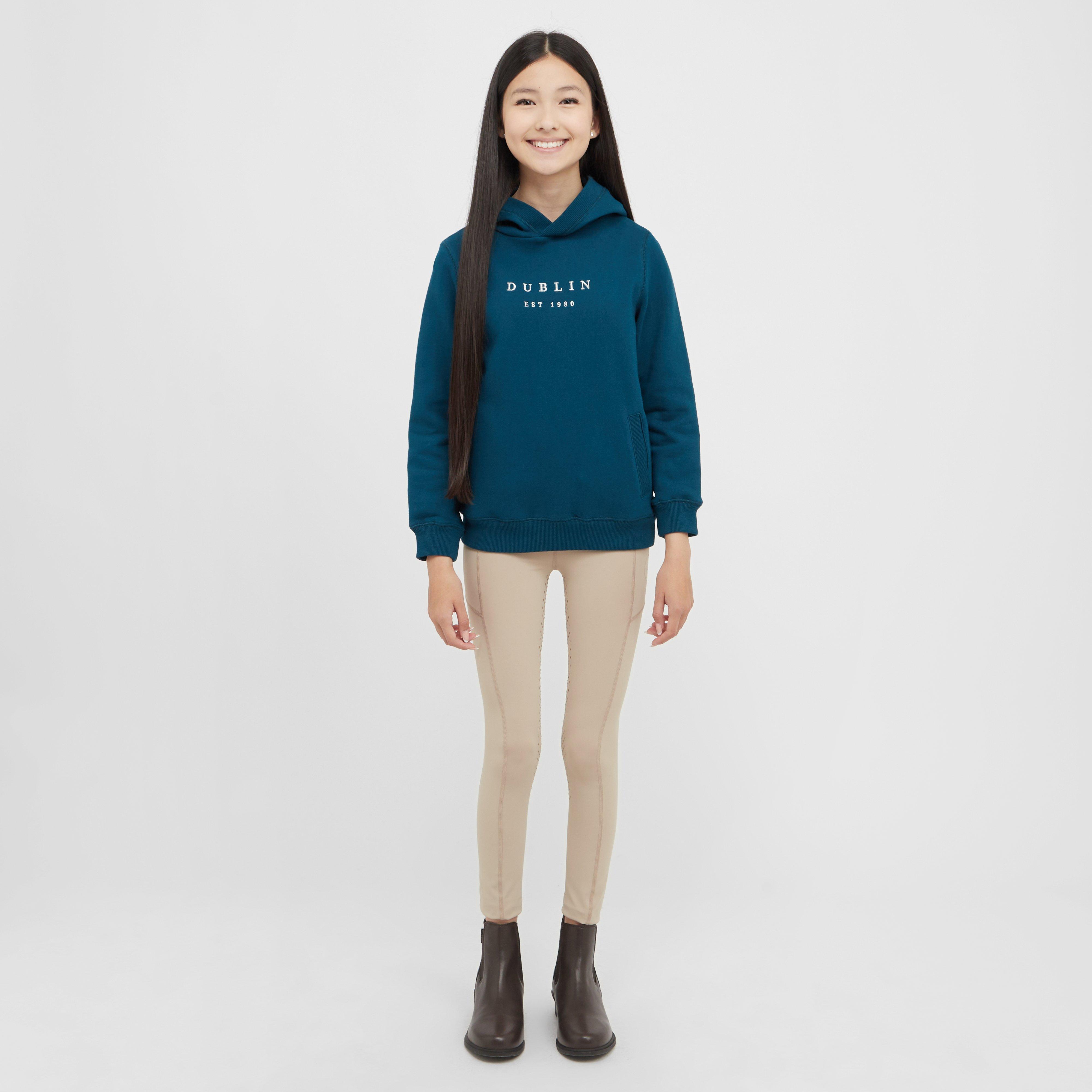 Kid's Lilah Lurex Logo Hoodie