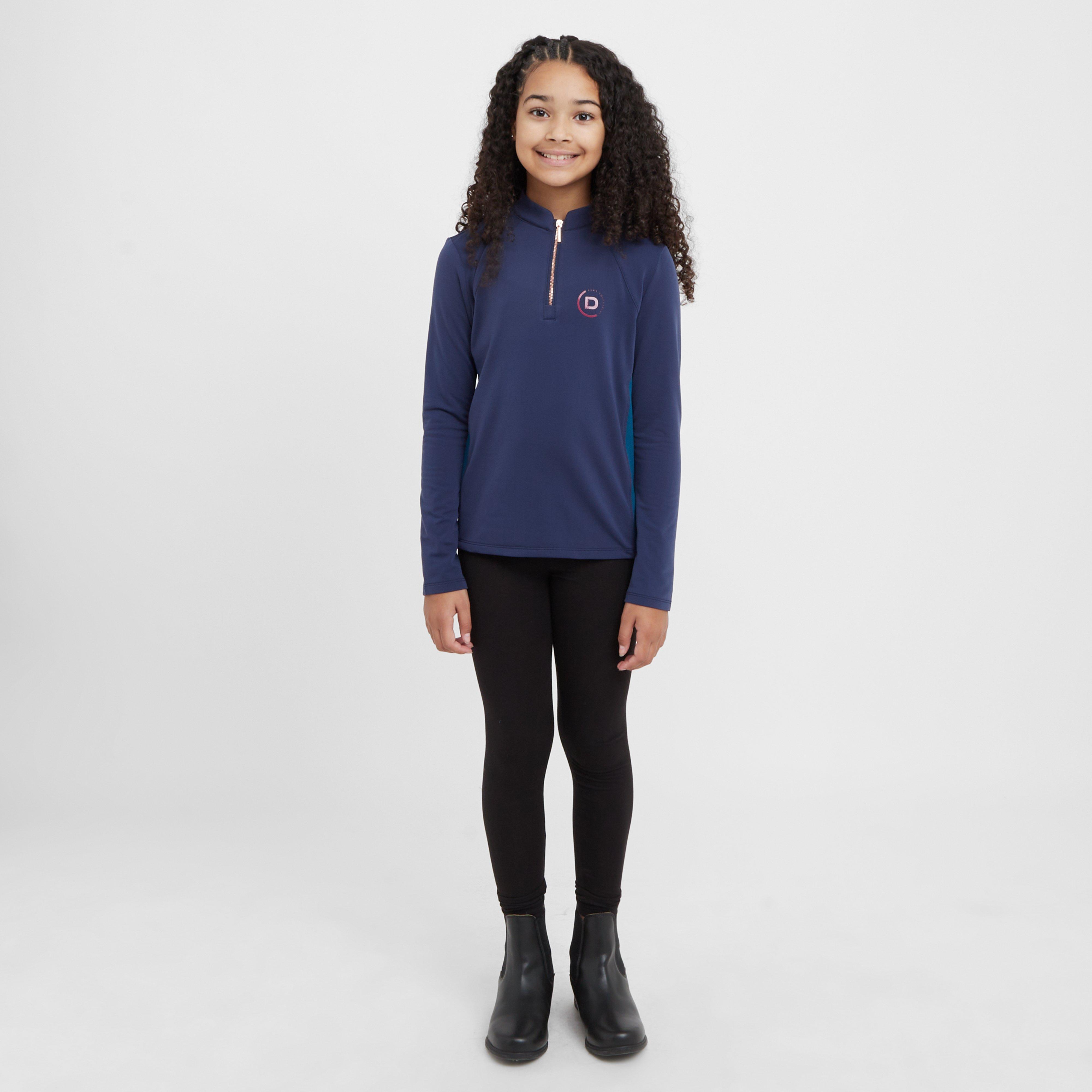 Kids' Sadie Long Sleeve Panel Riding Top